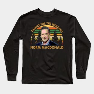 Norm Macdonald Long Sleeve T-Shirt